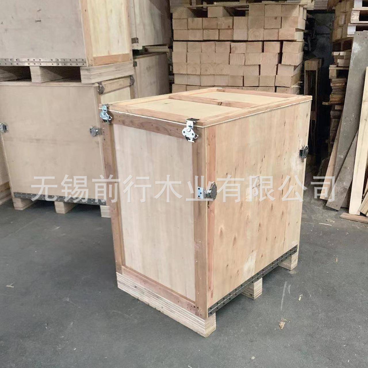 可拆卸便装式木箱物流周转仪器包装打包箱免熏蒸防潮箱 - 图0