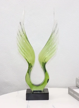 样板房间设计款大鹏展翅创意个性摆件客厅酒店大厅办公室轻奢摆设