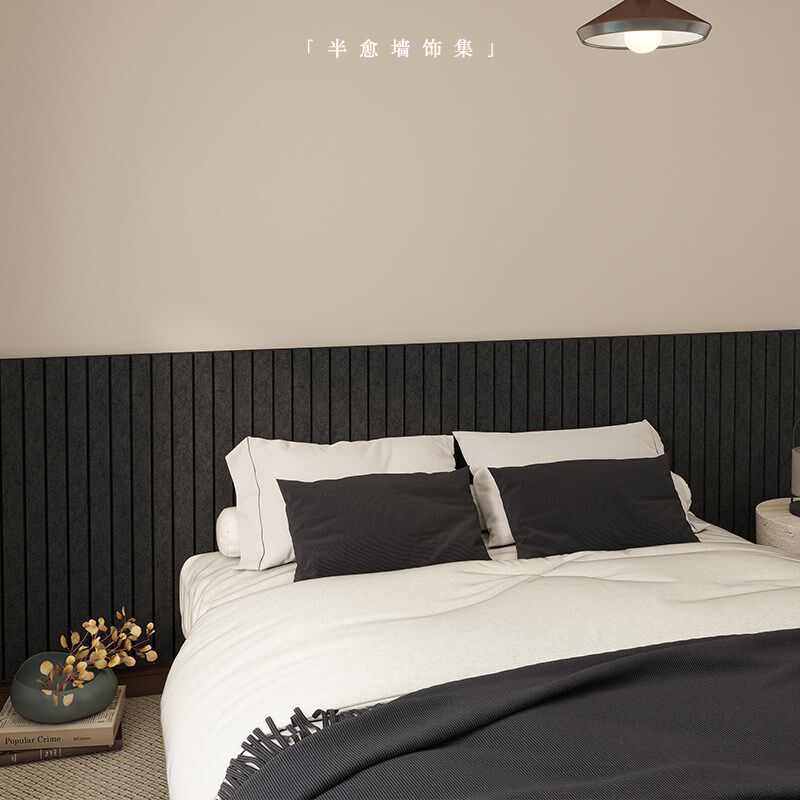 床头背景墙软包防撞m护墙板沙发背景装饰照片墙留言板自粘毛毡墙,淘宝优惠券,粉丝福利购,淘宝优惠卷