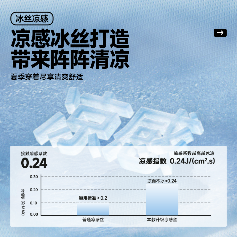 名创优品冰丝直筒裤男女同款夏季黑色运动速干透气九分休闲裤子Y