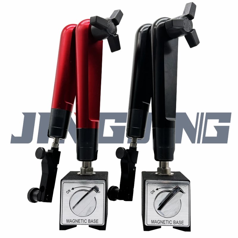 京竞高端机械磁力大表座磁性杠杆百分表座支架强磁力万象座坐万向