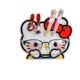 Cute girl glasses frame acrylic display frame niche hairpin storage artifact desktop ornament decoration stand