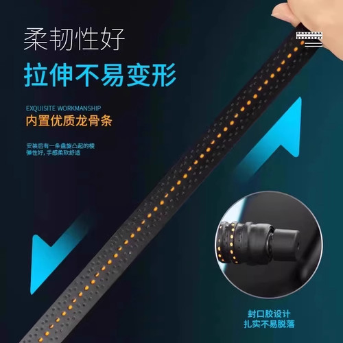 电动车车把套摩托车手把套缠绕带防滑柔软吸汗透气保护手把胶改装 - 图0