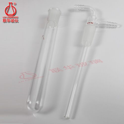 具磨口拆分式真空直形冷阱液氮低温联华玻璃仪器 - 图0