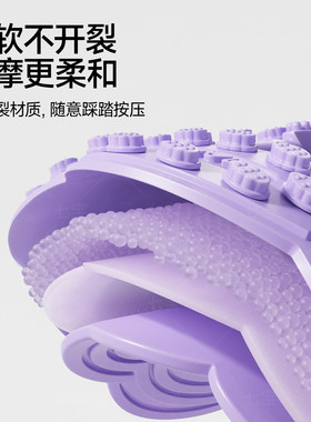 充气软硅胶指压板足底按摩器不痛