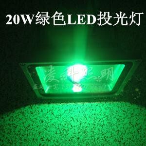 12V20WLED蓝色投光灯24V20W蓝光LED投光灯220V20Wled投光灯投射灯 - 图2