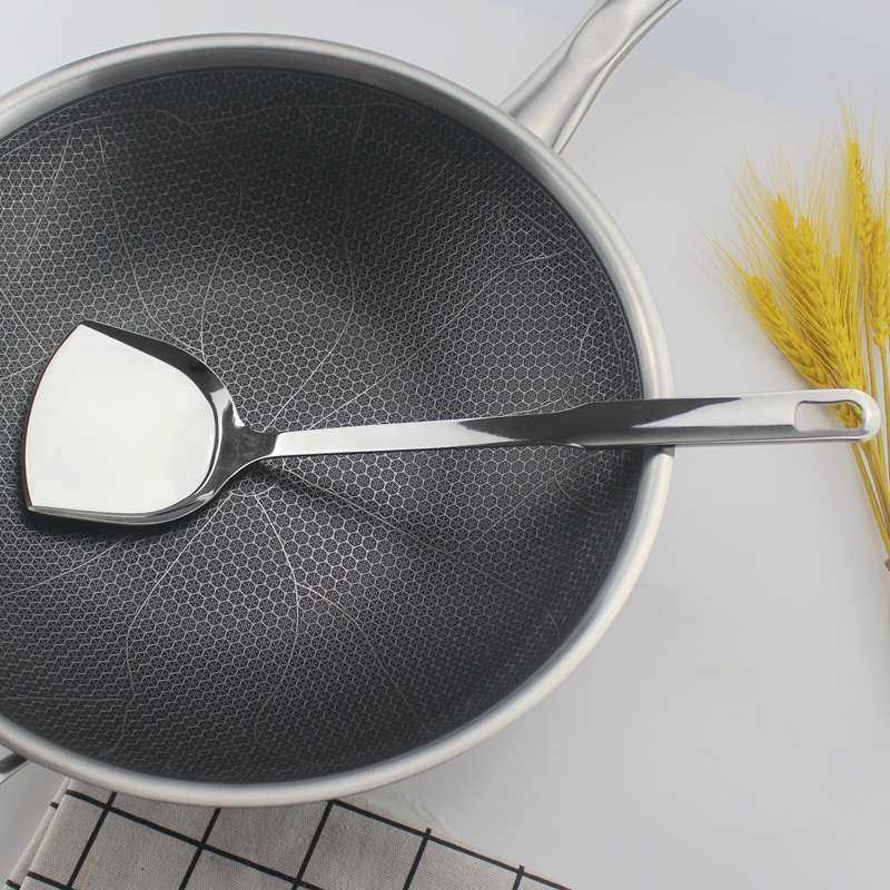 304不锈钢锅铲炒勺炒菜铲子烹饪勺铲一体成型不脱柄好清洗家用,淘宝优惠券,粉丝福利购,淘宝优惠卷