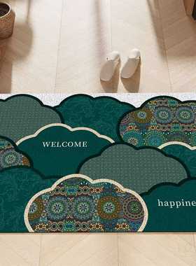 MyDeal脚垫玄关进门入户门口地毯家用美式地垫复古丝圈防滑垫高级