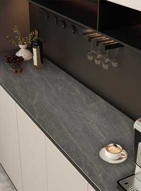 酒柜高级玄关台面保护垫轻奢鞋柜柜子大理石桌垫皮革电视防水柜感