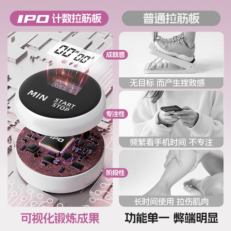 IPO拉筋板斜踏板小腿拉伸器站立健身美腿瘦腿神器压腿部辅助器材,淘宝优惠券,粉丝福利购,淘宝优惠卷