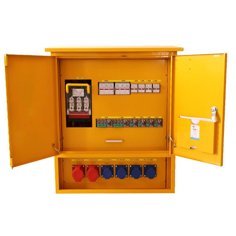 工业插座配电箱工地临时照明电源箱户外防雨三级配电柜厂家 - 图1