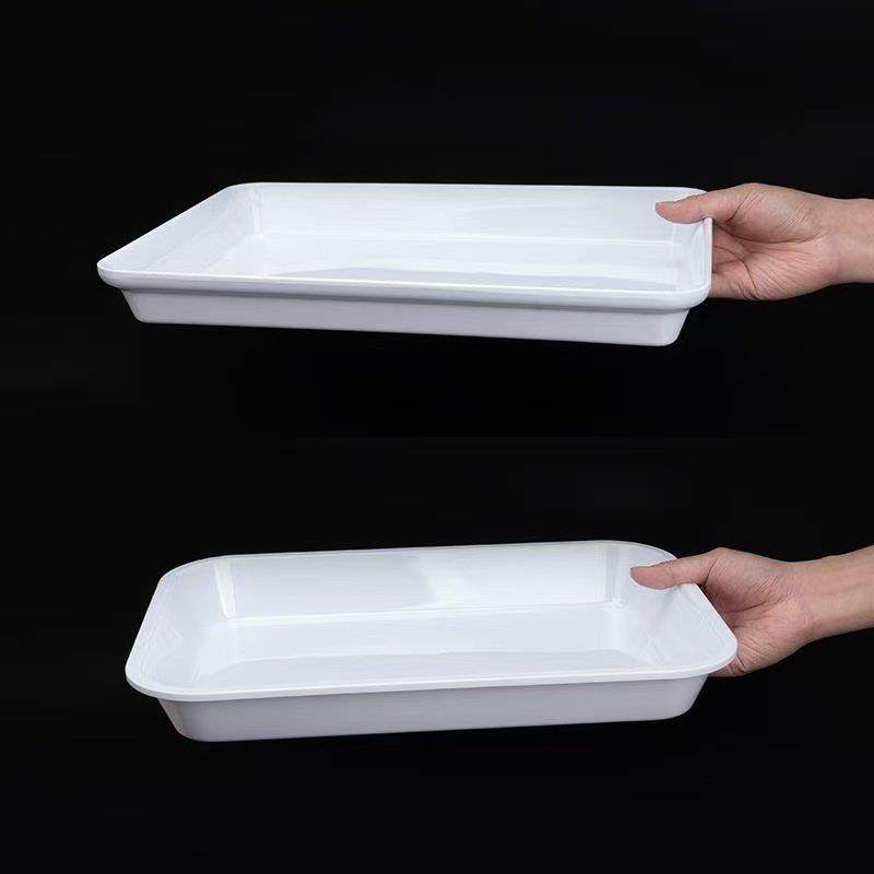 密胺卤味店鸭脖熟食展示托盘塑料仿瓷长方形凉菜盘子商用摆盘餐具,淘宝优惠券,粉丝福利购,淘宝优惠卷