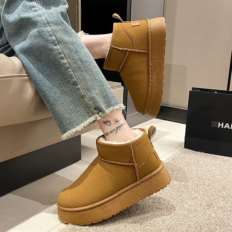 秋冬男女情侣外穿东北雪地靴加绒加厚保暖时尚厚底防滑软底防寒鞋,淘宝优惠券,粉丝福利购,淘宝优惠卷