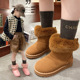 秋冬可爱宝宝短筒雪地靴