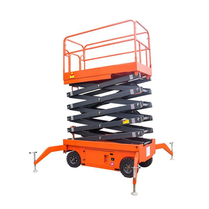 移动剪叉式电动升降平台四轮液压载重升降机工业用登高空作业车,淘宝优惠券,粉丝福利购,淘宝优惠卷