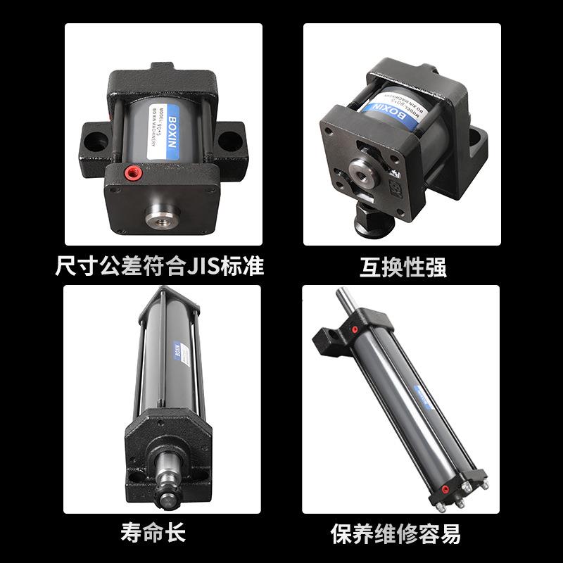 JIS标准自动化数控金属切割锯床夹紧配件微动液压夹紧油缸 - 图1