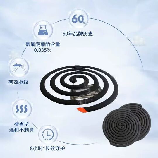 Radar large plate mosquito repellent incense delivery and pick-up ash plate sandalwood soothing type