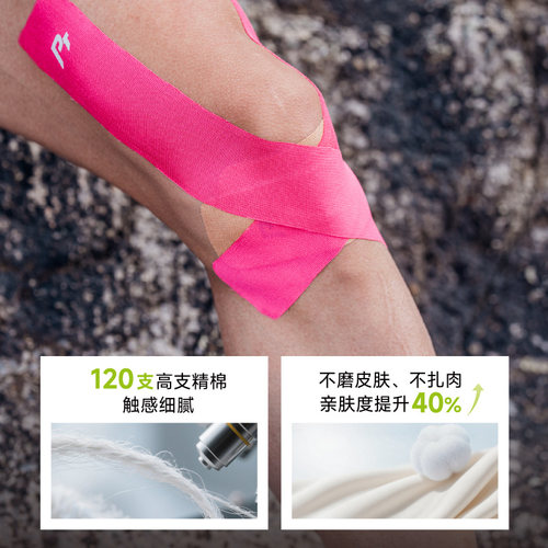 PT肌肉贴马拉松训练绷带健身弹性运动绷带专业运动肌肉放松肌贴 - 图1