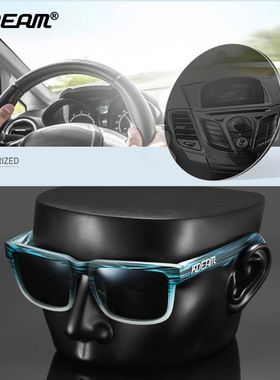 欧美潮流运动方形偏光太