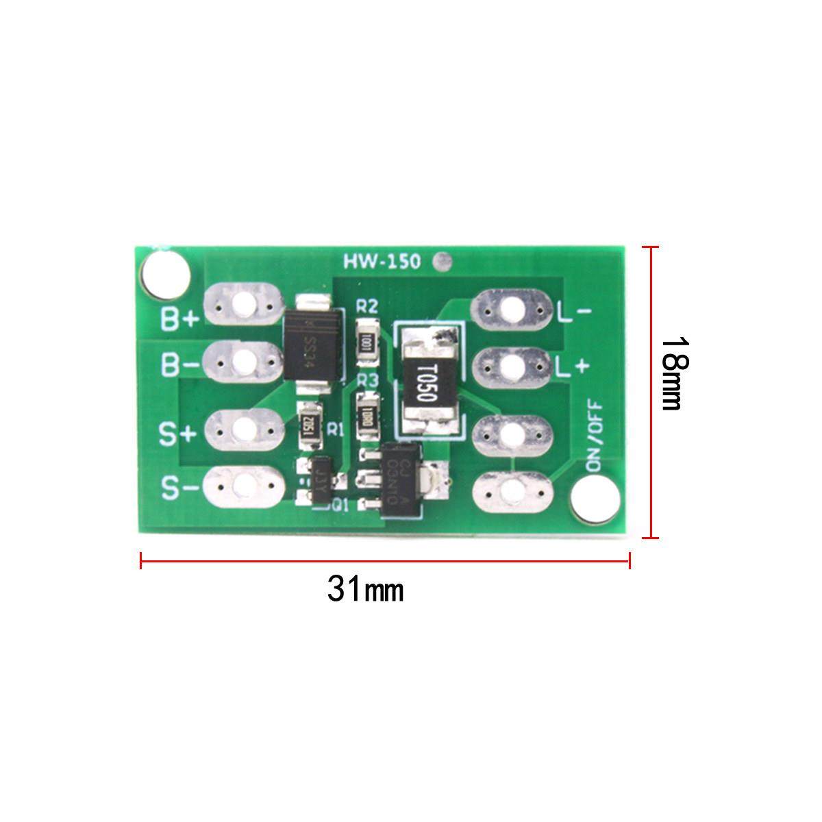 3.2V-3.7V-12V通用型太阳能板发电控制器充电路灯开 关电路板模块,淘宝优惠券,粉丝福利购,淘宝优惠卷