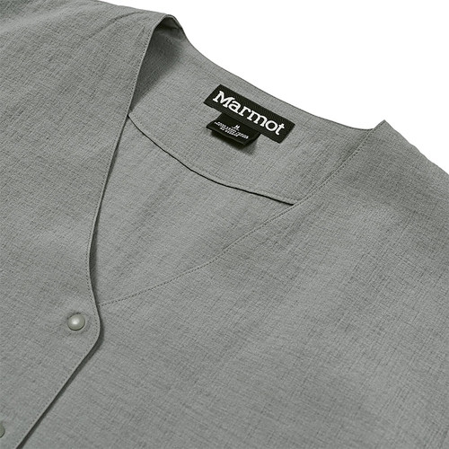 MARMOT土拨鼠春夏女款MMT格砾衬衫MMT Gritty Shirts - 图1