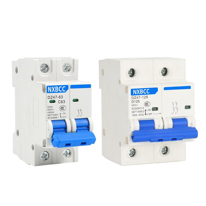 厂家促销空气开关断路器家用dz47-63A总闸2P16A20A32A双p两线空开 - 图3