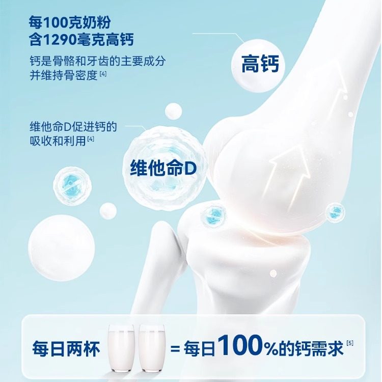 雀巢三花65亿益生菌中老年成人高钙呵护肠道营养奶粉750g官方正品,淘宝优惠券,粉丝福利购,淘宝优惠卷