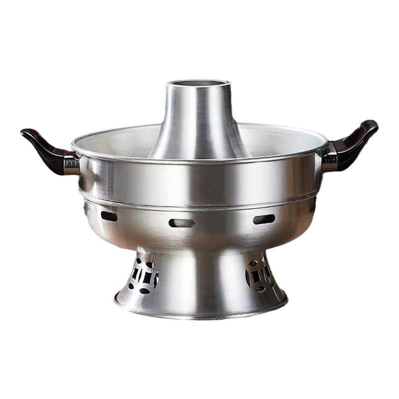万州小火锅商用鲜烧牛肉锅环保油铝火锅郭场鸡专用肥肠市井小火锅 - 图3