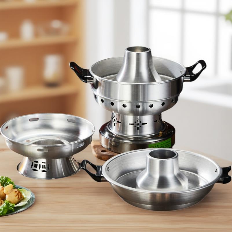 万州小火锅商用鲜烧牛肉锅环保油铝火锅郭场鸡专用肥肠市井小火锅 - 图2