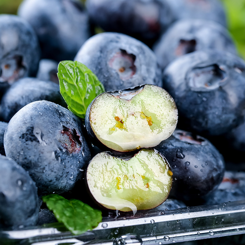 滇鲜生云南高山蓝莓当季新鲜水果浆果新鲜软糯包邮到家甄选蓝莓,淘宝优惠券,粉丝福利购,淘宝优惠卷