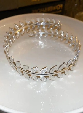 欧美树叶枝叶手臂手环创意设计时尚小众手镯新款冷淡风手饰女