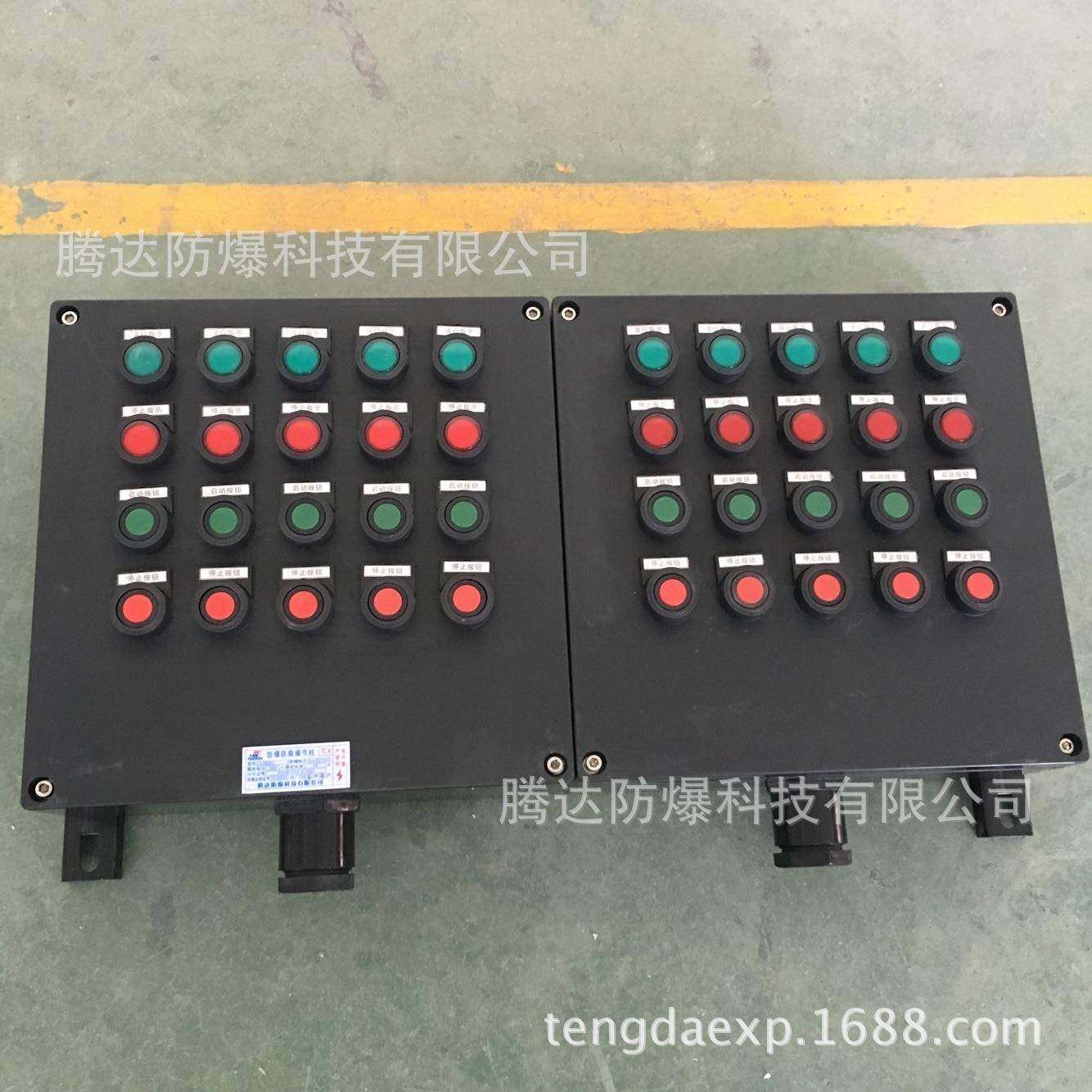 BZC8050防爆防腐操作柱塑料防腐壁挂式2灯2钮防腐控制箱 - 图2