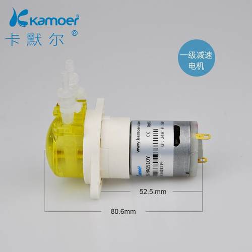 KamoerKFS12V24V1ml小流量化学分析仪取样排废微型蠕动泵 - 图1