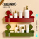 Suction cup bathroom storage rack