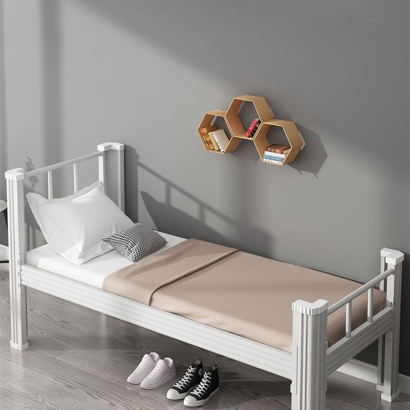 鄂尔多斯员工上下铺钢架床学生宿舍双层床高低床铁艺铁架床工地床,淘宝优惠券,粉丝福利购,淘宝优惠卷