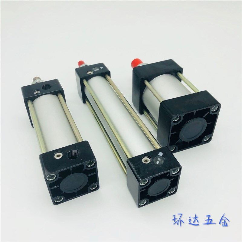 SC标准铝合金气缸SC80*1000X1100X1200X1300X1400X1500X1600-S - 图0