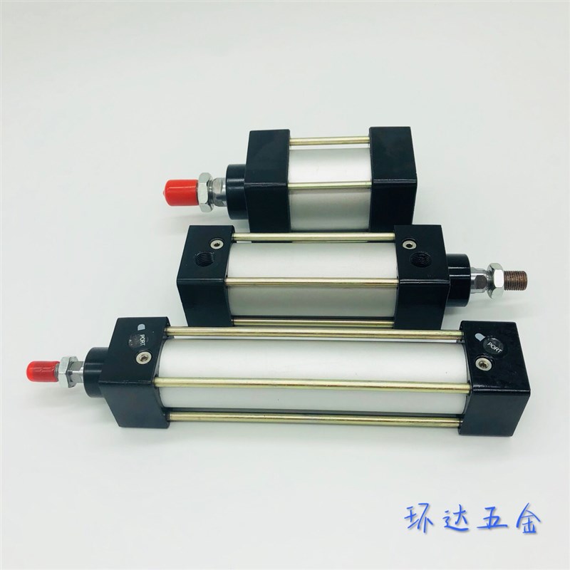 SC标准铝合金气缸SC80*1000X1100X1200X1300X1400X1500X1600-S - 图1