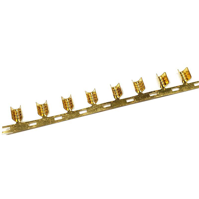 454A铜扣连带连绕接线端子U型线夹接线扣压线扣电线连接器20000只,淘宝优惠券,粉丝福利购,淘宝优惠卷