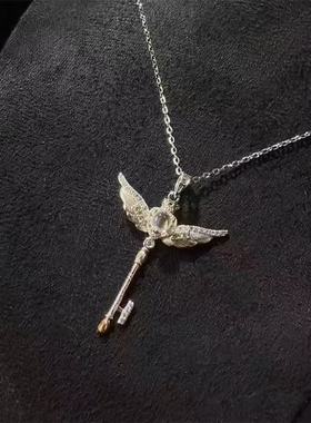 天使之翼项链朱志鑫小众简约百搭高级感个性气质创意设计感饰品