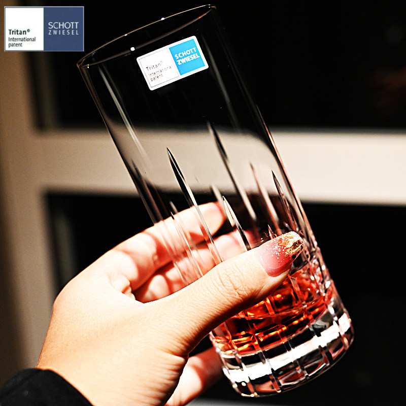 德国进口水晶玻璃轻奢高档威士忌酒杯洋酒杯果汁饮料杯可乐水杯子,淘宝优惠券,粉丝福利购,淘宝优惠卷