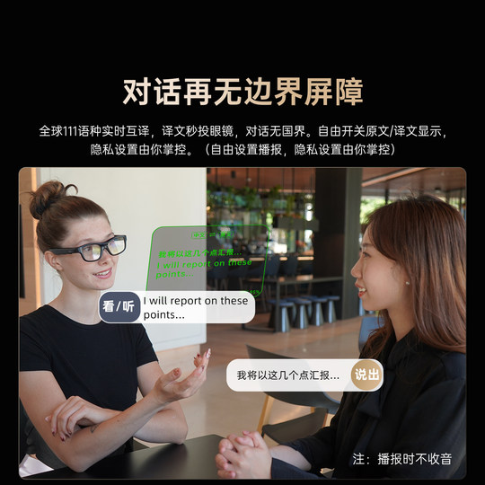 ITourAR smart translation glasses