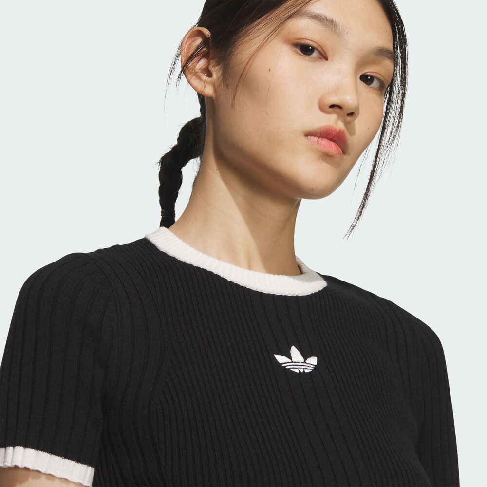 adidas阿迪达斯三叶草女子滔搏运动休闲短袖T恤KS6110,淘宝优惠券,粉丝福利购,淘宝优惠卷
