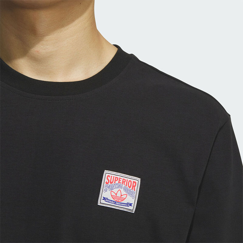 adidas阿迪三叶草男子WABASH TEE 2运动休闲短袖T恤KD1852 - 图3