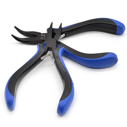 钓鱼钳绑钩钳子拉线子线钳多功能鱼线钳平口钳弯口钳绑钩工具 - 图3