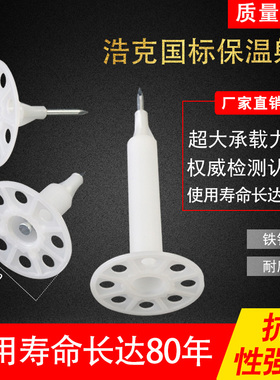 内外墙保温钉BG钉岩棉挤塑玻璃棉板保温专用射钉射钉枪保温板射钉