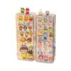 Transparent cute storage box desktop multi-layer dustproof