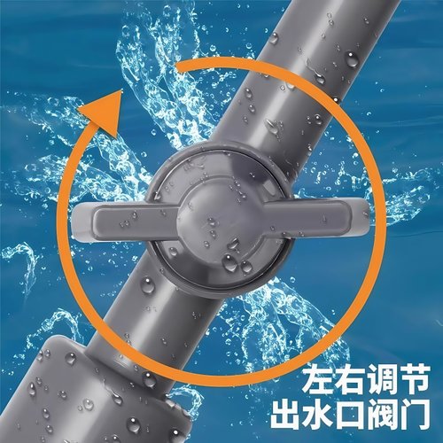 鱼缸换水神器排污洗沙器手动虹吸水泵吸便器吸管懒人清理清洁工具 - 图2