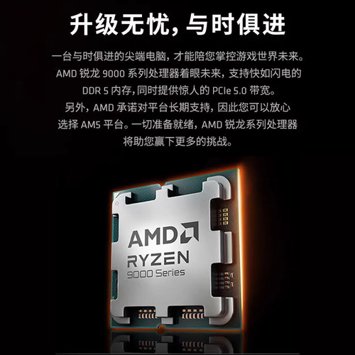 AMD锐龙R9 9900X 9950X盒装搭微星B650M/X870设计渲染主板CPU套装 - 图1