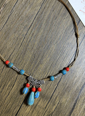 毛衣链秋冬大气高档轻奢高级感长款精致百搭可调节不掉色陶瓷项链