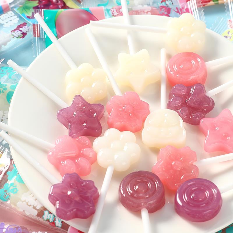 0脂乳酸菌维生素C棒棒糖网红宝宝儿童节幼儿园分享解馋小零食糖果 - 图1